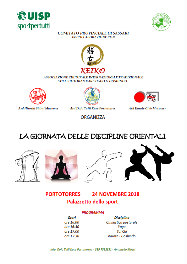 Giornata delle discipline orientali 2018